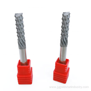 CVD coated End mill cutting tools for graphite